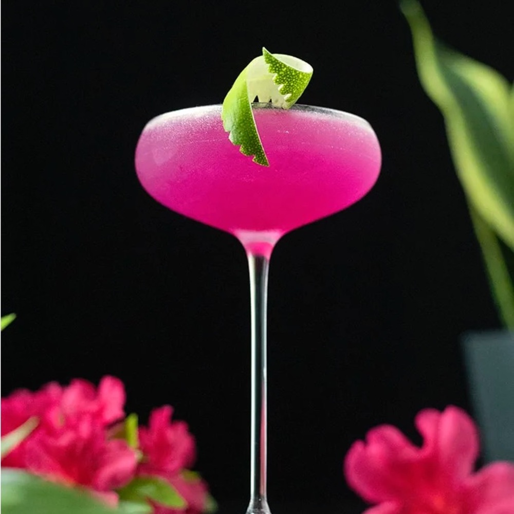 Vibrant Pink Cocktails while shopping Vibrant closets. Welcome
